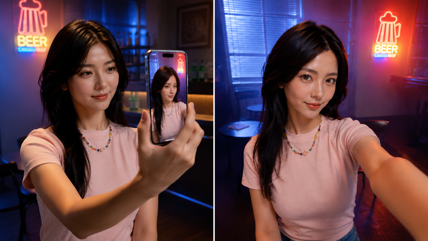 고해상도 셀카